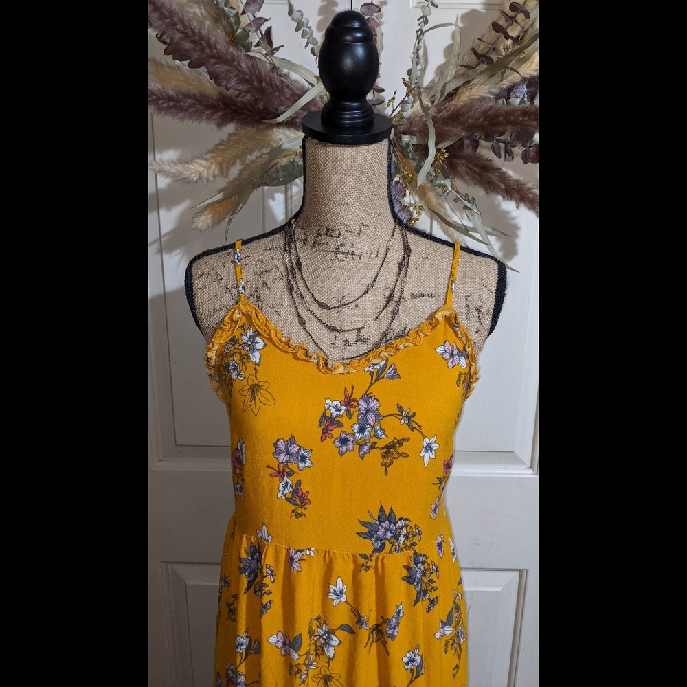 Xhilaration Fall Dress, 100% Rayon, Women's Size M